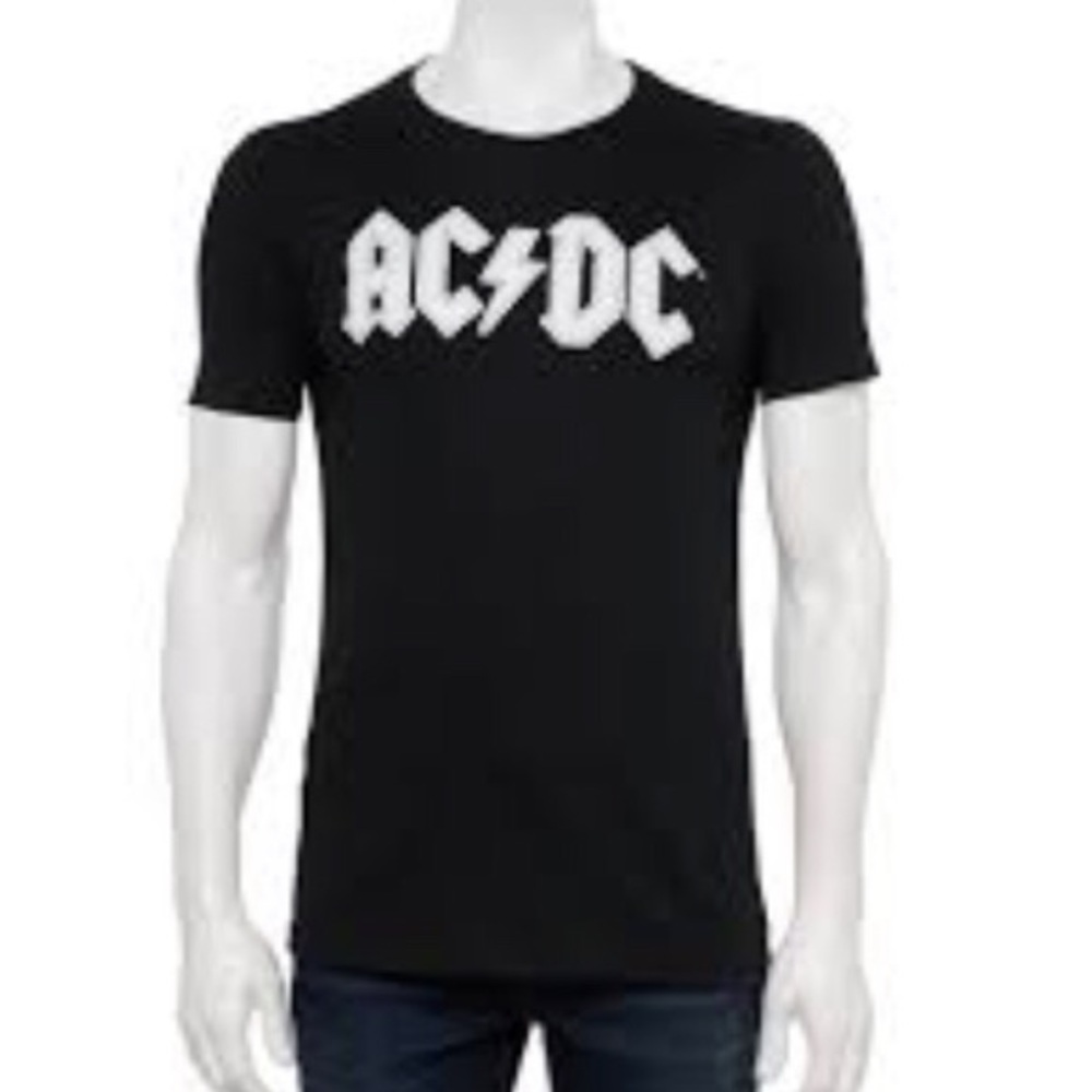 NEW AC/DC Black‎ Men's T-Shirt